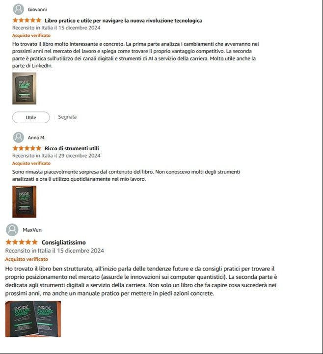 Libro sulle carriere del futuro